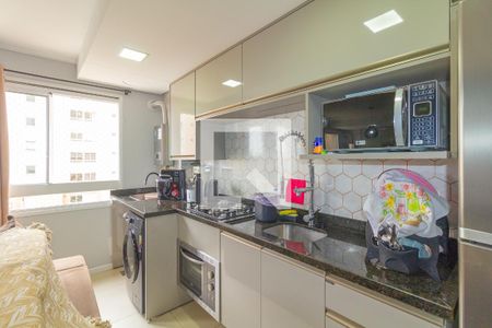 Cozinha e Área de Serviço de apartamento para alugar com 2 quartos, 51m² em Fátima, Canoas