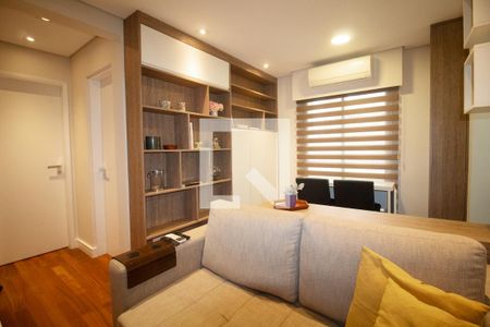 Sala de apartamento para alugar com 1 quarto, 36m² em Paraíso, São Paulo