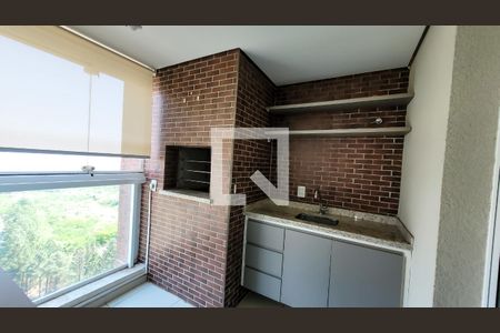 Varanda Gourmet de apartamento para alugar com 4 quartos, 137m² em Parque dos Pomares, Campinas
