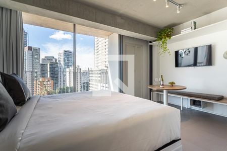 Studio de kitnet/studio para alugar com 1 quarto, 28m² em Jardim das Bandeiras, São Paulo
