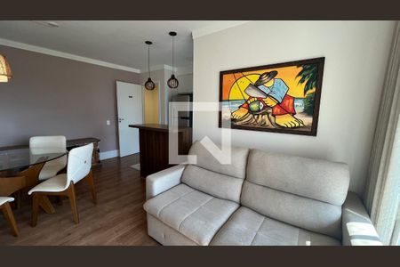 Sala de apartamento para alugar com 3 quartos, 87m² em Fazenda Santa Cândida, Campinas