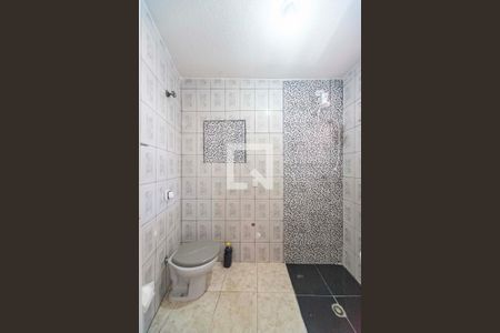 Banheiro Social de casa para alugar com 1 quarto, 60m² em Vila João Ramalho, Santo André