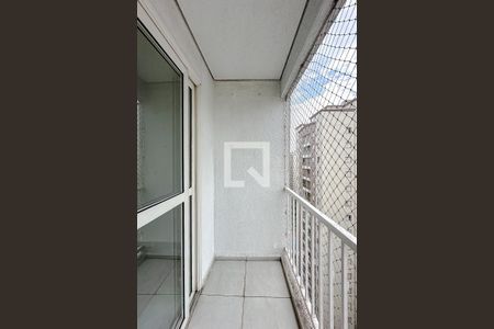 Varanda da Sala de apartamento para alugar com 2 quartos, 55m² em Brás, São Paulo