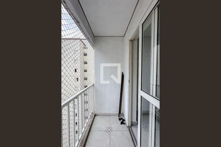 Varanda da Sala de apartamento para alugar com 2 quartos, 55m² em Brás, São Paulo