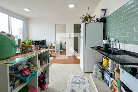 Cozinha e Área de Serviço de apartamento para alugar com 1 quarto, 34m² em Vila Pirituba, São Paulo