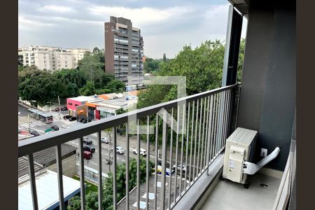 Varanda de apartamento para alugar com 1 quarto, 31m² em Santo Amaro, São Paulo