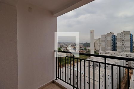 Varanda da Sala de apartamento à venda com 3 quartos, 65m² em Jardim Jamaica, Santo André