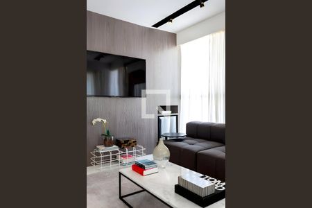 Sala de apartamento para alugar com 1 quarto, 94m² em Vila Nova Conceição, São Paulo