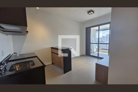 Sala/Cozinha de apartamento para alugar com 2 quartos, 58m² em Santo Amaro, São Paulo