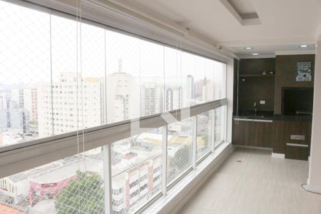 Varanda da Sala de apartamento à venda com 3 quartos, 108m² em Santo Antônio, São Caetano do Sul