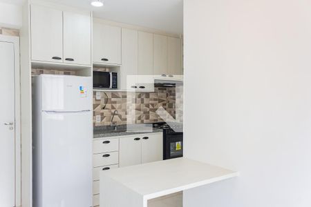 Sala/Cozinha de apartamento para alugar com 1 quarto, 25m² em Barra Funda, São Paulo