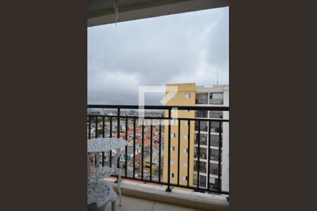 Varanda da Sala de apartamento para alugar com 2 quartos, 51m² em Jardim Jamaica, Santo André