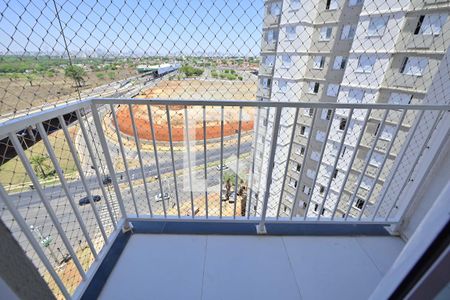 Varanda da Sala de apartamento para alugar com 2 quartos, 42m² em Jardim Diamantina, Goiânia