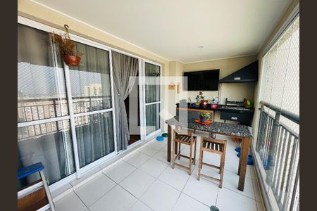 Varanda da Sala de apartamento para alugar com 4 quartos, 106m² em Jardim Flor da Montanha, Guarulhos