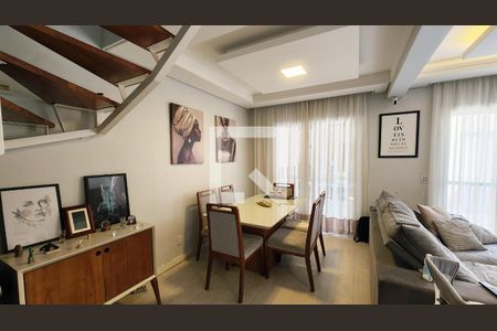 Sala de casa de condomínio para alugar com 3 quartos, 89m² em Engordadouro, Jundiaí