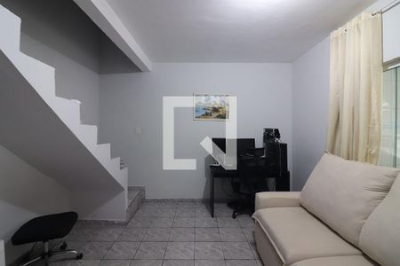 Sala de casa para alugar com 2 quartos, 90m² em Bairro dos Casa, São Bernardo do Campo