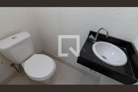 Lavabo de casa de condomínio para alugar com 2 quartos, 60m² em Vila Paranagua, São Paulo