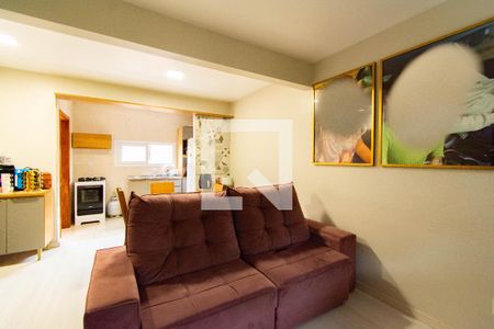 Sala de casa de condomínio para alugar com 3 quartos, 90m² em Mato Grande, Canoas