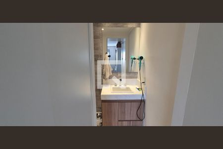 Banheiro da Suíte de apartamento à venda com 1 quarto, 59m² em Jardim das Perdizes, São Paulo