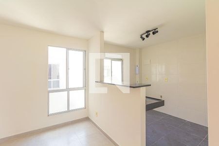 Sala/Cozinha de apartamento à venda com 2 quartos, 42m² em Igara, Canoas
