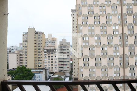 Varanda de apartamento para alugar com 1 quarto, 37m² em Santa Cecilia, São Paulo