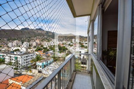Varanda da Sala de apartamento à venda com 2 quartos, 63m² em Méier, Rio de Janeiro