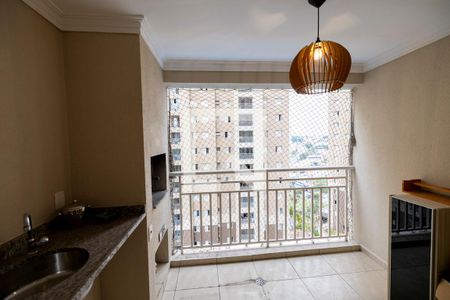 Varanda da Sala de apartamento à venda com 3 quartos, 85m² em Jardim Tupanci, Barueri