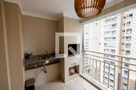 Varanda da Sala de apartamento à venda com 3 quartos, 85m² em Jardim Tupanci, Barueri
