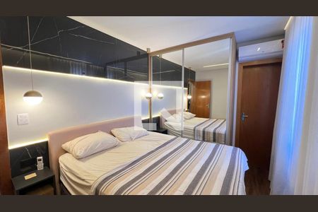 Suíte de apartamento à venda com 2 quartos, 156m² em Alto Caiçaras, Belo Horizonte