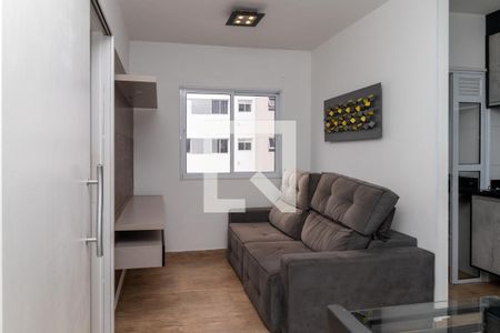 Sala de apartamento para alugar com 1 quarto, 33m² em Barra Funda, São Paulo