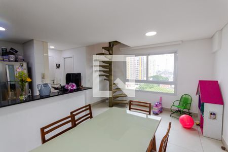 Sala de apartamento à venda com 3 quartos, 127m² em Jardim, Santo André