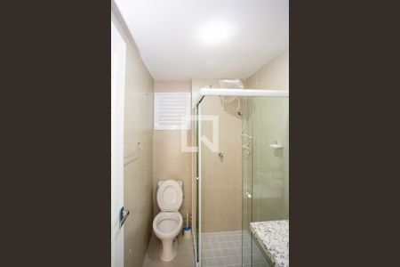 Banheiro de apartamento para alugar com 1 quarto, 21m² em Centro, Diadema