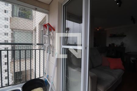 Varanda de apartamento à venda com 2 quartos, 49m² em Vila Eldizia, Santo André