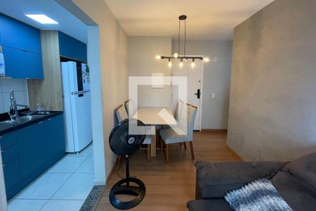 Sala de apartamento para alugar com 2 quartos, 44m² em Chácaras Rio-petrópolis, Duque de Caxias