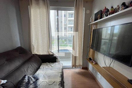 Sala de apartamento para alugar com 2 quartos, 44m² em Chácaras Rio-petrópolis, Duque de Caxias