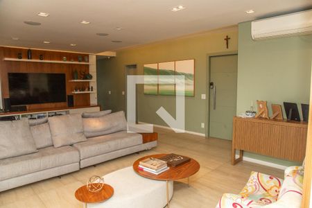 Sala de apartamento à venda com 3 quartos, 194m² em Campo Belo, São Paulo