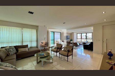 Sala de apartamento à venda com 2 quartos, 288m² em Belvedere, Belo Horizonte