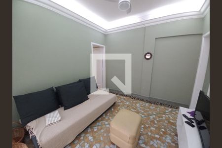 Sala 1 de apartamento para alugar com 1 quarto, 96m² em Itararé, São Vicente