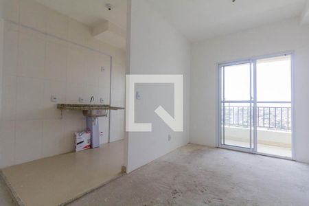Sala/Cozinha de apartamento à venda com 2 quartos, 42m² em Vila Ré, São Paulo