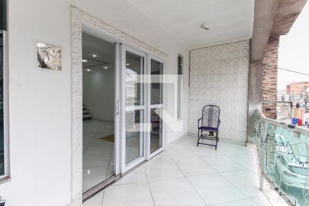 Varanda da Sala de casa para alugar com 3 quartos, 105m² em Parque Savoy City, São Paulo