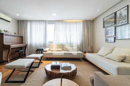 Sala de apartamento para alugar com 3 quartos, 168m² em Itaim Bibi, São Paulo
