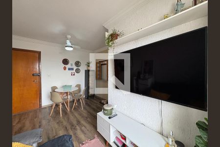 Sala de apartamento à venda com 2 quartos, 55m² em Vila Príncipe de Gales, Santo André
