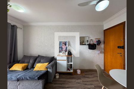 Sala de apartamento à venda com 2 quartos, 55m² em Vila Príncipe de Gales, Santo André