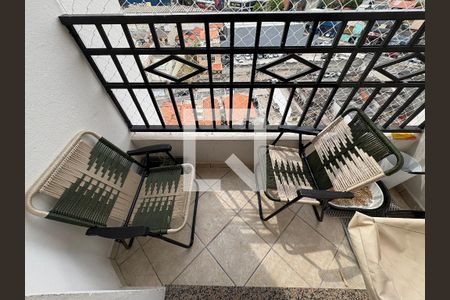 Sacada de apartamento à venda com 2 quartos, 55m² em Vila Príncipe de Gales, Santo André