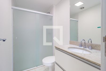 Banheiro Social de kitnet/studio para alugar com 1 quarto, 50m² em Mooca, São Paulo