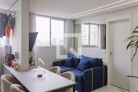 Sala/Cozinha de apartamento para alugar com 2 quartos, 40m² em Barra Funda, São Paulo