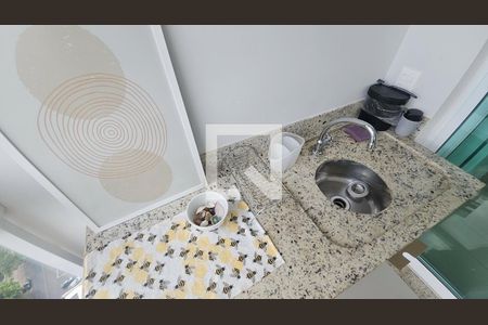 Sacada Sala/Cozinha de apartamento para alugar com 1 quarto, 45m² em Setor Bueno, Goiânia