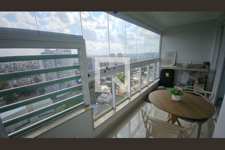 Sacada Sala/Cozinha de apartamento para alugar com 1 quarto, 45m² em Setor Bueno, Goiânia
