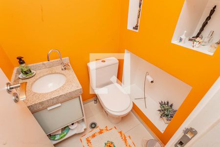 Lavabo de apartamento à venda com 3 quartos, 144m² em Vila Gumercindo, São Paulo