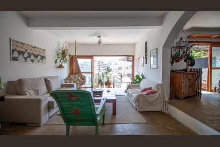 Sala de casa à venda com 3 quartos, 184m² em Tijuca, Rio de Janeiro
